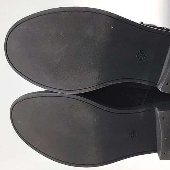 Lexi & Abbie Devon Women's Black Suede Lace Up Ankle Boots Size 6.5 - Picture 13 of 16